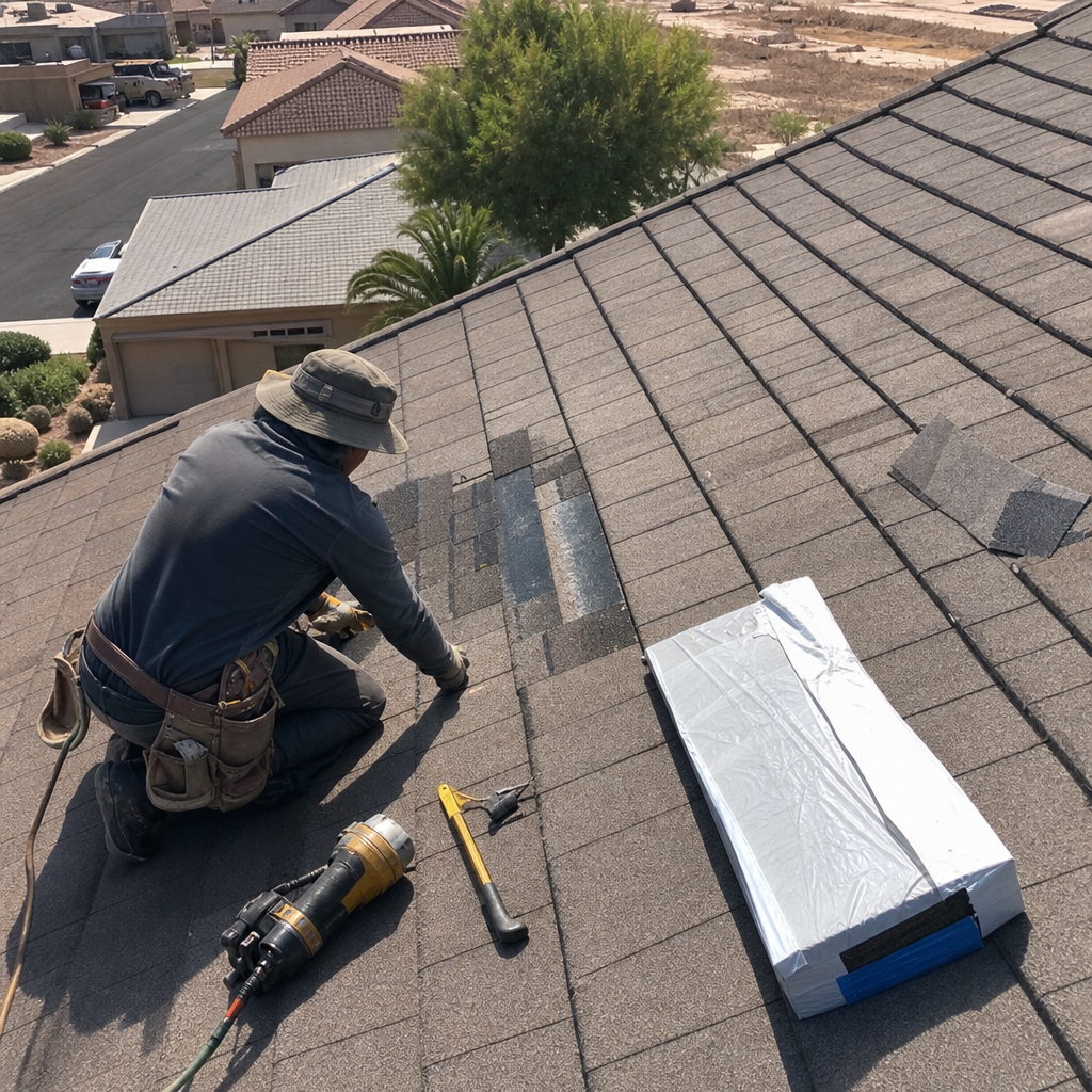 professional roof repair service